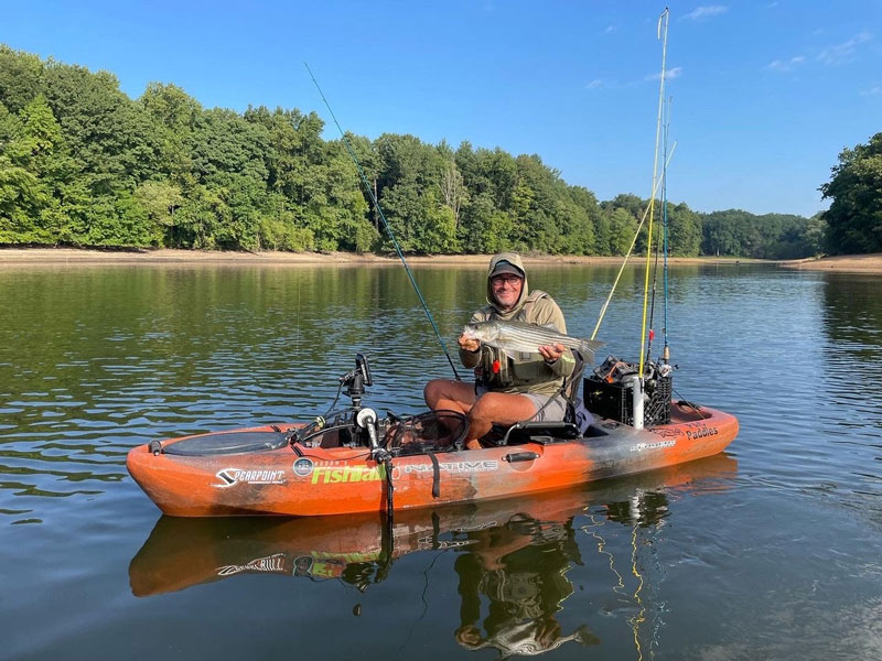 FishTalkMag's tweet photo. When it’s breezy on big water you can still enjoy a day of fishing if you planned for a backup spot surrounded by tall trees. https://t.co/vpiMJnewZa https://t.co/NQu0EnydXH
