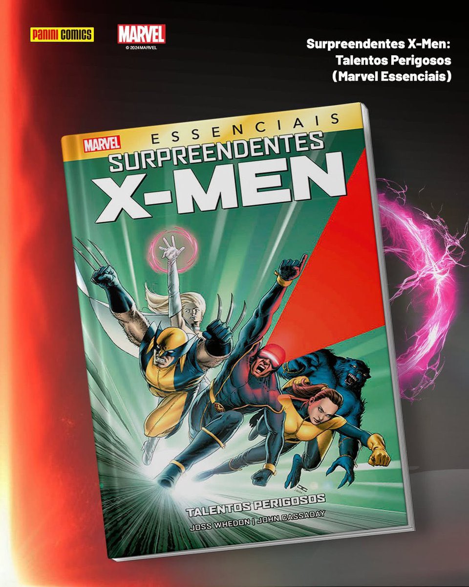 sociedadexmen's tweet photo. 🚨 PROMOÇÃO: SURPREENDENTES X-MEN: TALENTOS PERIGOSOS!

De R$ 144,90 por R$ 64,05! Com Entrega Grátis! 🔥

Os 12 capítulos completos da aclamada fase de Joss Whedon e John Cassaday.

📕 Capa dura | 📚 312 páginas

Compre pelo nosso link! 💛

🔗: https://t.co/mqNUPexEuY https://t.co/xbIRuFGWdL
