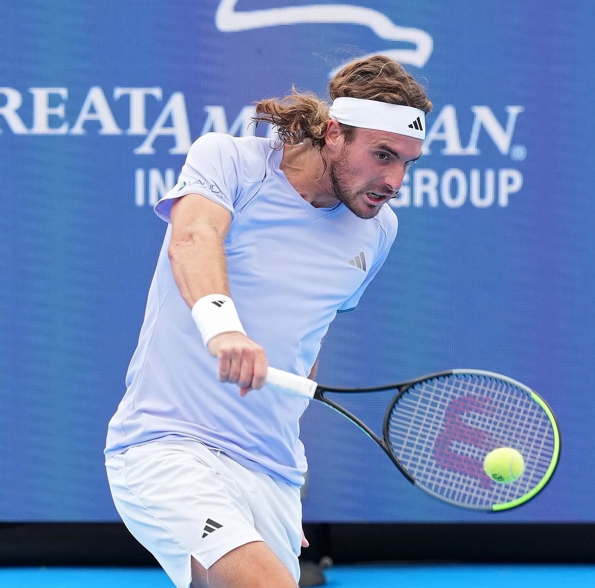 UniversTennis's tweet photo. 🚨 PREMIER TOUR #USOPEN 2026 

🇫🇷 FILS ⚡️ TSITSIPAS 🇬🇷 https://t.co/Hmnyc0WFRs