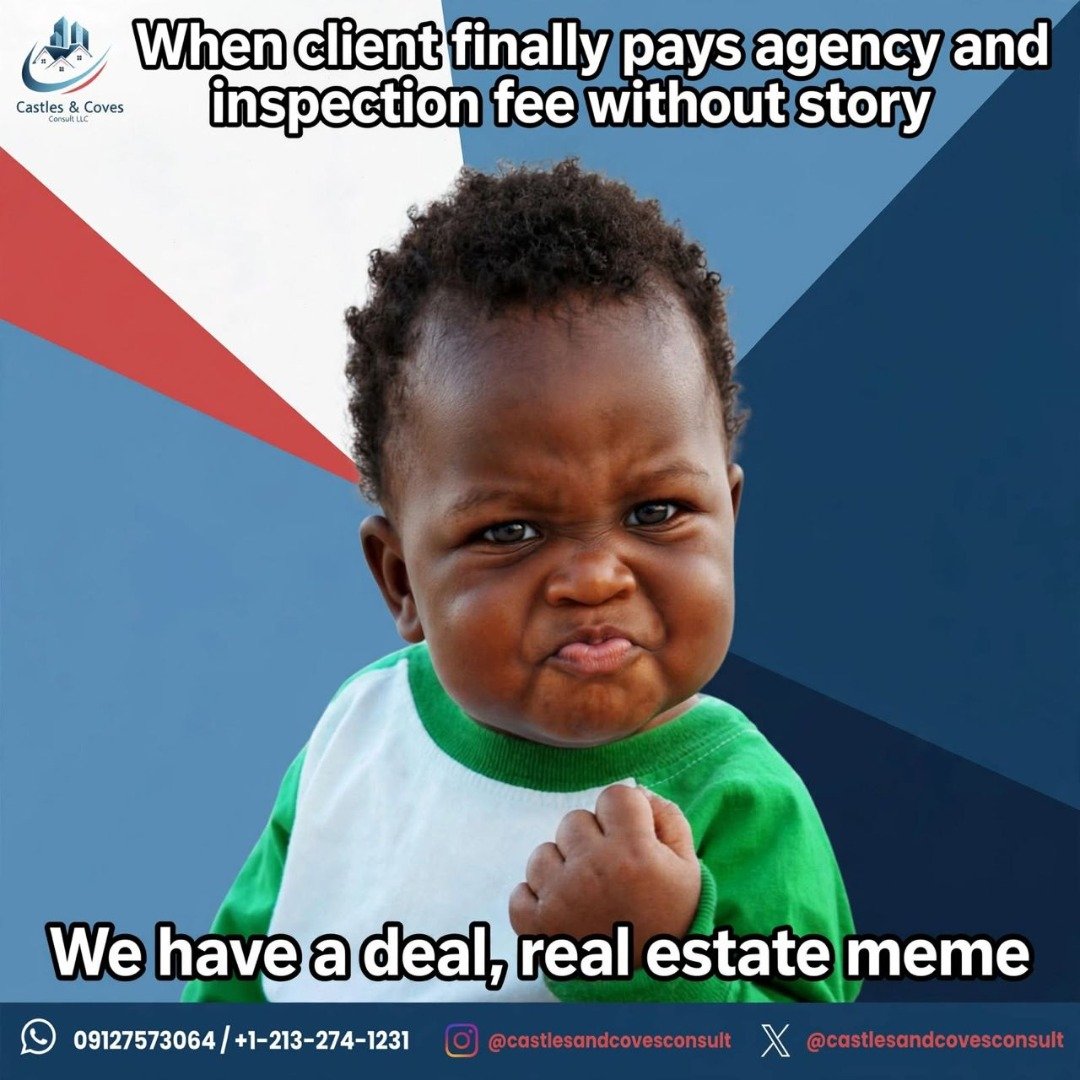 Castlesand78432's tweet photo. That feeling when the payment actually lands and there’s no “I’ll pay tomorrow” sequel. 😭😂

Real estate agents, you know the struggle! 🏡💰

#RealEstate #RealEstateMeme #RealtorLife #RealEstateAgent #Property #RealEstateHumor #RealtorHumor #PropertyInspection #AgencyFee https://t.co/fMZ0k2KB9t