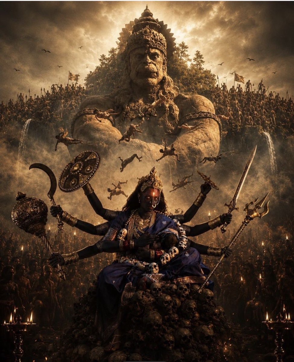 sriyareddy's tweet photo. This is so special and beautiful ! #mahakali 🔱 https://t.co/5MWuKRQ9JW
