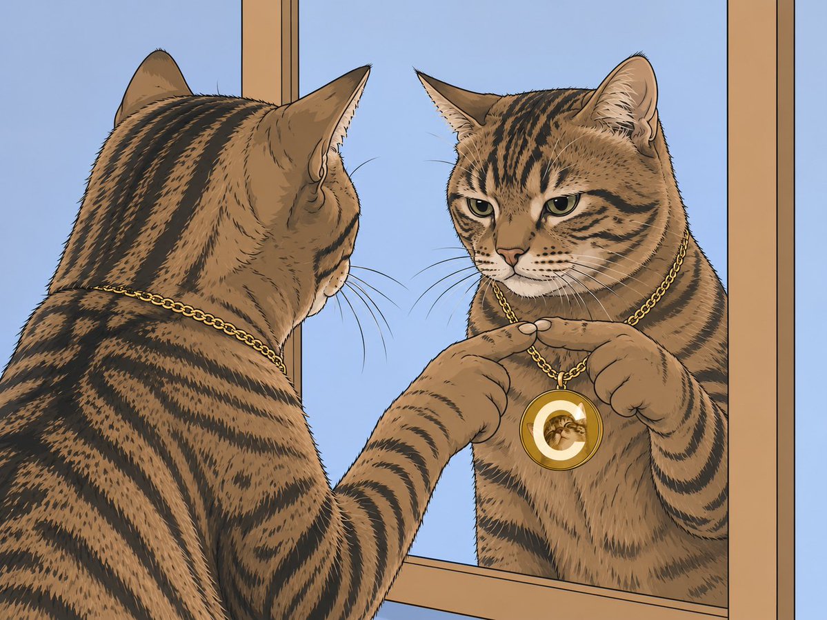 PGL_BULLISH's tweet photo. “You’re cat with an e, you flip dog with an e” 

CAT(E) FLIPS DOG(E) 2026 https://t.co/usmmHhhzlW