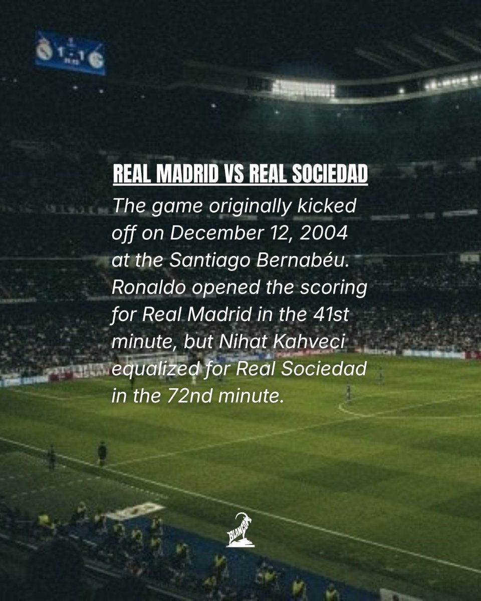 thatmadridguy_'s tweet photo. When Real Madrid played for just 6 six and won the game.
#realmadrid #rmcf https://t.co/qF1sDaMISz
