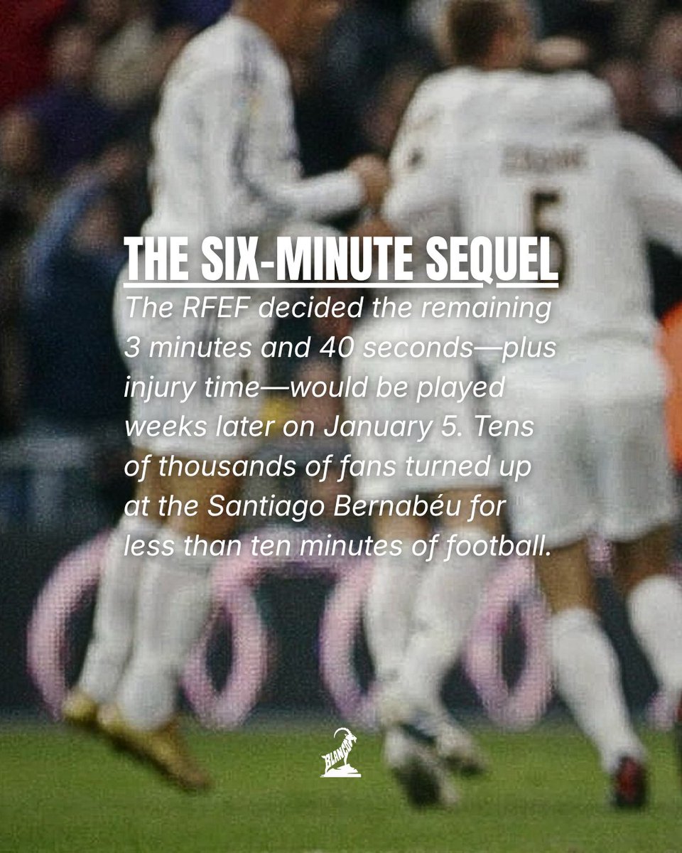 thatmadridguy_'s tweet photo. When Real Madrid played for just 6 six and won the game.
#realmadrid #rmcf https://t.co/qF1sDaMISz