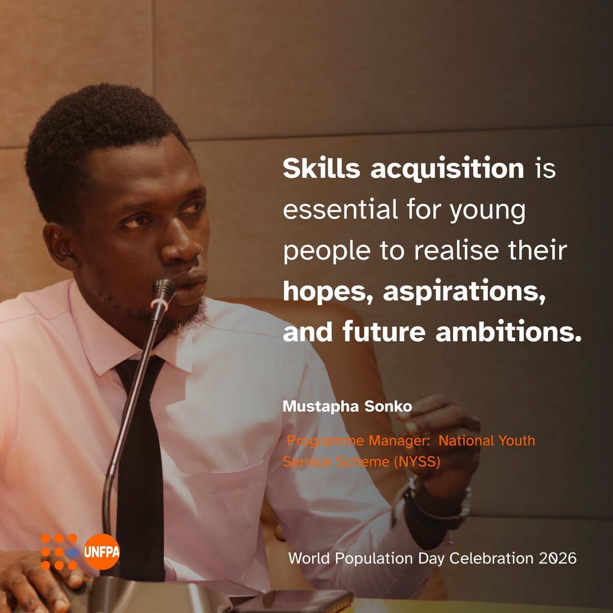 UNFPATheGambia's tweet photo. Young people are the hope of our future. Investing in their skills, opportunities, aspirations, and access to quality family planning services is essential to unlocking their potential and building a brighter future.
This is what young people had to say ⤵️
#WorldPopulationDay https://t.co/EZfVjf503J