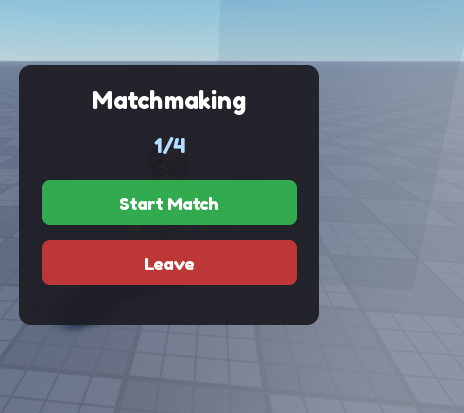 _Halyn_7's tweet photo. Match making system!!!
❤️Likes and♻️are very much appreciated!!
👀Drop a follow too?

#Roblox #RobloxDev #RobloxDevs https://t.co/W4Pk062qMS