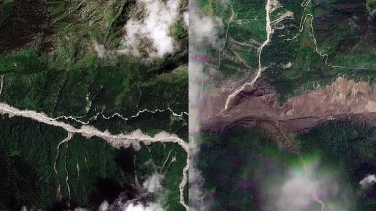 TheVicharNeethi's tweet photo. 🚨🌊 HOW BIG WAS THE FIRST FLOOD WAVE?

The surge entered Nepal around 9 AM, reaching nearly 5,850 m³/s at Devghat. Around 20 million m³ of extra water passed through, travelling nearly 170 km downstream within hours.

A massive Himalayan flood wave.

#Nepal #Floods #PrayForNepal https://t.co/VtPTiYXHWd
