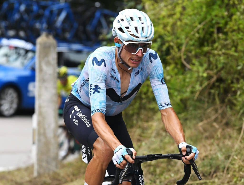 adrianllopisc's tweet photo. Llegar a meta junto a Tadej Pogacar está al alcance de MUY POCOS ciclistas.

La etapa que ha hecho hoy Enric Mas tiene mucho mérito, y más después del calvario de lesiones que ha tenido.

De momento está haciendo una Vuelta a España muy buena. https://t.co/EL1ZYk1xhi