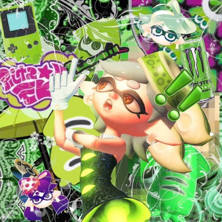 VitaNikifo92301's tweet photo. Marie CORE 💚💚💚 #Splatoon #Marie https://t.co/IbZj9ftT84