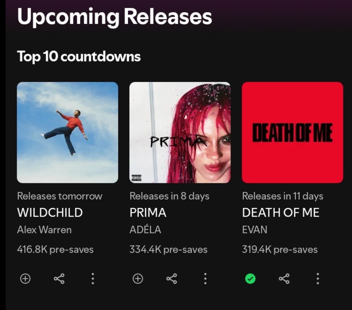 hsngpilled's tweet photo. THIS IS INSANE!

HEESEUNG ENTERS THE TOP #3 FOR MOST PRE-SAVED ALBUM ON SPOTIFY WITH 319.4k 🙌

300k presave goal ✅

now we keep aiming higher!

— august 19: 125.2k
— august 20: 147.5k (+22.3k)
— august 21:  176.1k (+28.6k)
— august 22: 209.7k (+33.6k)
— august 23: 232k (+22.3k)
— august 24: 249.2K (+17.2k)
— august 25: 273.2k (+24k)
— august 26: 297.3k (+24.1k) 
— august 27: 319.4k (+22.1k) 

🔗 https://t.co/15bSAtaQDd
