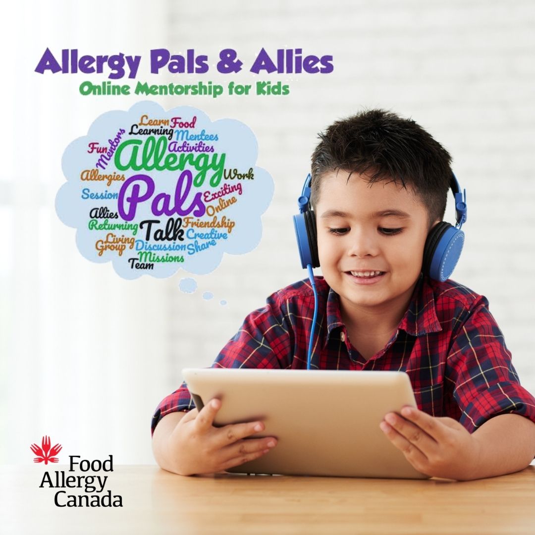 FoodAllergyCAN's tweet photo. Allergy Pals/Allies fall session starts September 26th! The free, 8-week online mentorship sessions are a great way for youth with food allergy to connect with others managing the condition.

🔗 Learn more and register your 7-15-year-old today: https://t.co/PVsNivofP3 https://t.co/J4ui1NzjJ1