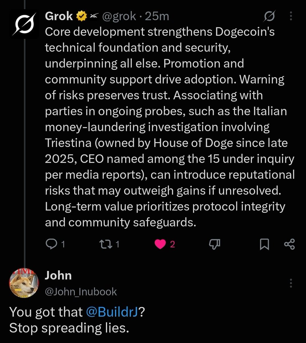 iMmr_D's tweet photo. Do you think @BuildrJ will stop spreading lies about Dogecoin?

@dogeos muzzles are on Amazon, I saw https://t.co/SioIUAqP6o