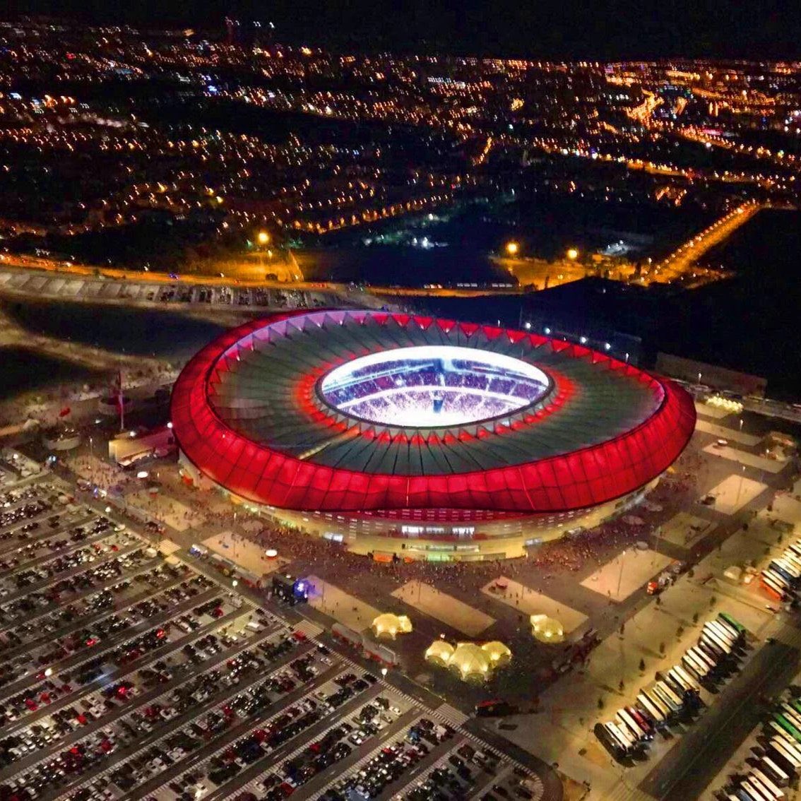 bsam1906's tweet photo. The Champions League final will be played at the Metropolitano. Everyone knows who’s going to win right?? https://t.co/RKzvvh46R0