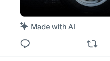 TSarunas's tweet photo. @Brendanvanson Pics so good that even X believes its AI. https://t.co/K5mu6ocQAY