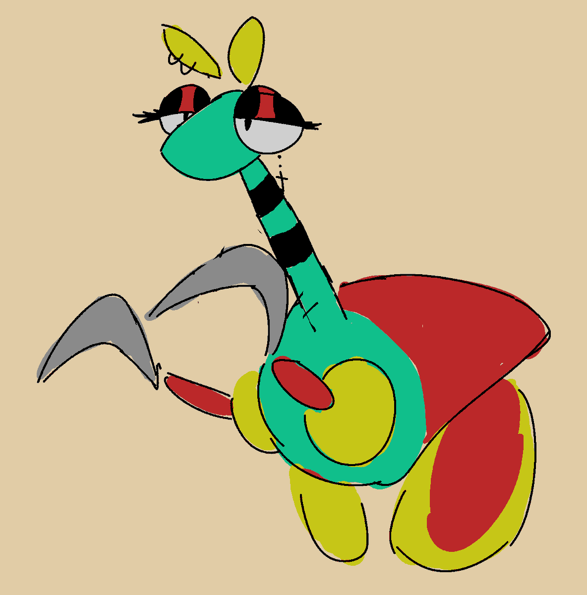 Sweguin7's tweet photo. kama-kama from sonic cd if she was a bad btich https://t.co/akOyZEbtbh