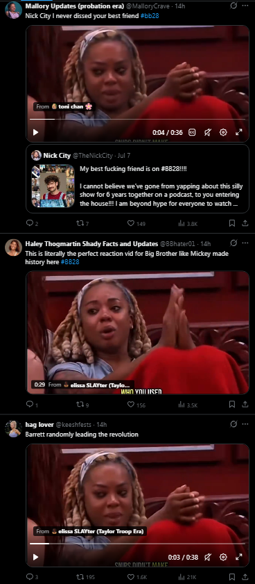 pokaemonn's tweet photo. my tl and this fucking video #bb28 https://t.co/OCfIwk4hQu