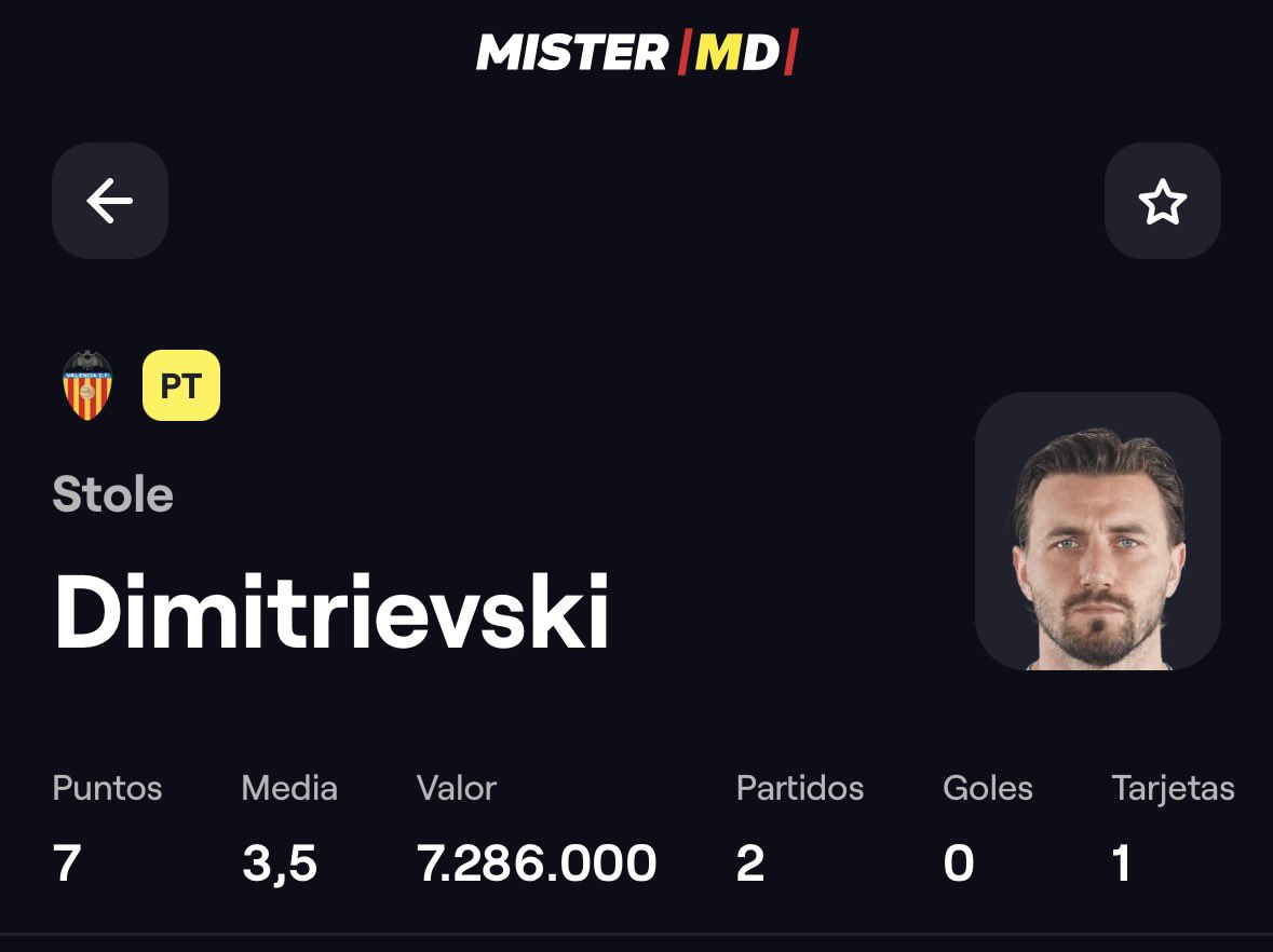 ElBielsaFantasy's tweet photo. 🚨 EL MURO: JORNADA 3🚨
🧐 Aquí os dejo a los porteros que tienen más posibilidades de portería a cero
🛠️ @MisterFantasyES
#LaLiga #LALIGAEASPORTS #Mister https://t.co/0crGheivMv