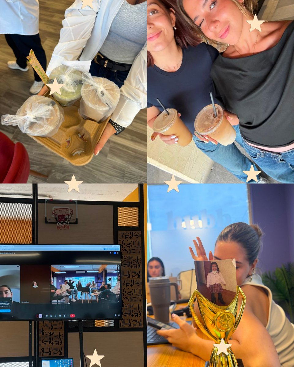 Hubbmkt's tweet photo. Un mes de muchas campañas, café, actualizaciones😌💡💻...y obvio el papón del mes sin falta☝🏻
#InsideHUBB #HUBBCommunity #MarketingTeam #UGCMarketing #StartupMéxico https://t.co/h9ltz5iuNG