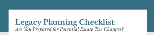 UnityWealthPlan's tweet photo. Use this checklist as a starting point for your next planning conversation https://t.co/ALlA2D54IZ https://t.co/flxdCNeKdy