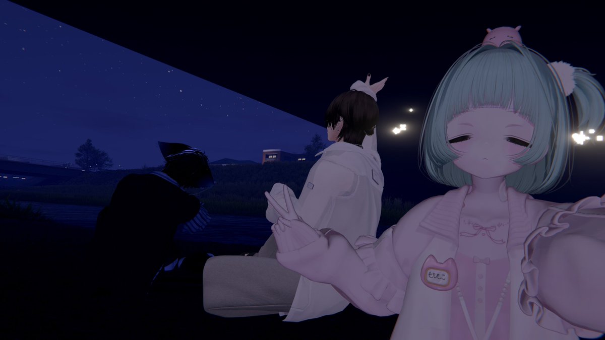 Numb__san's tweet photo. ブイチャ楽しいね！おやすみ！ https://t.co/eoF0Hrrnaw