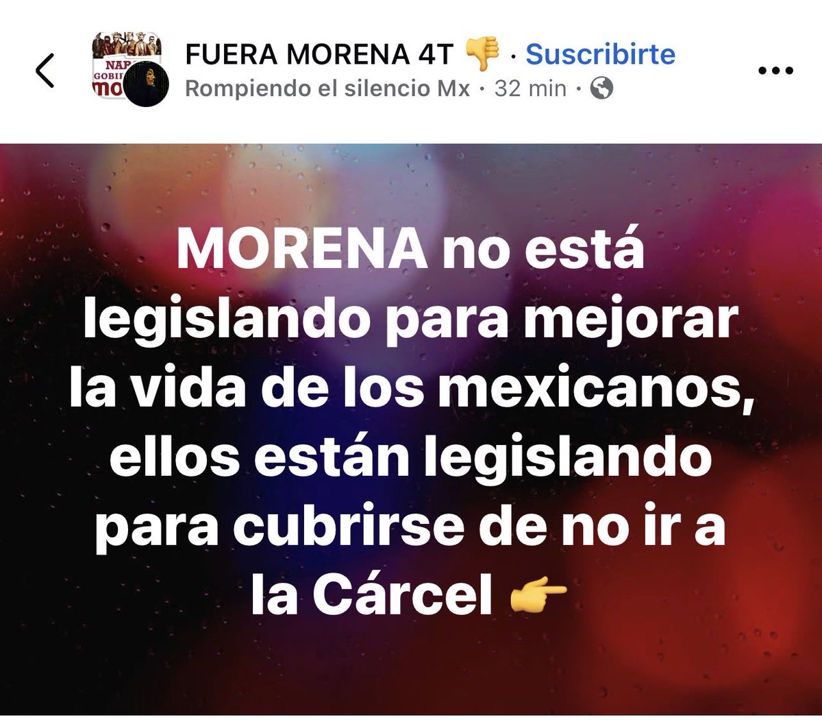 NestorHdz10's tweet photo. Ciertamente @fueramorena https://t.co/9Njur1LMJp