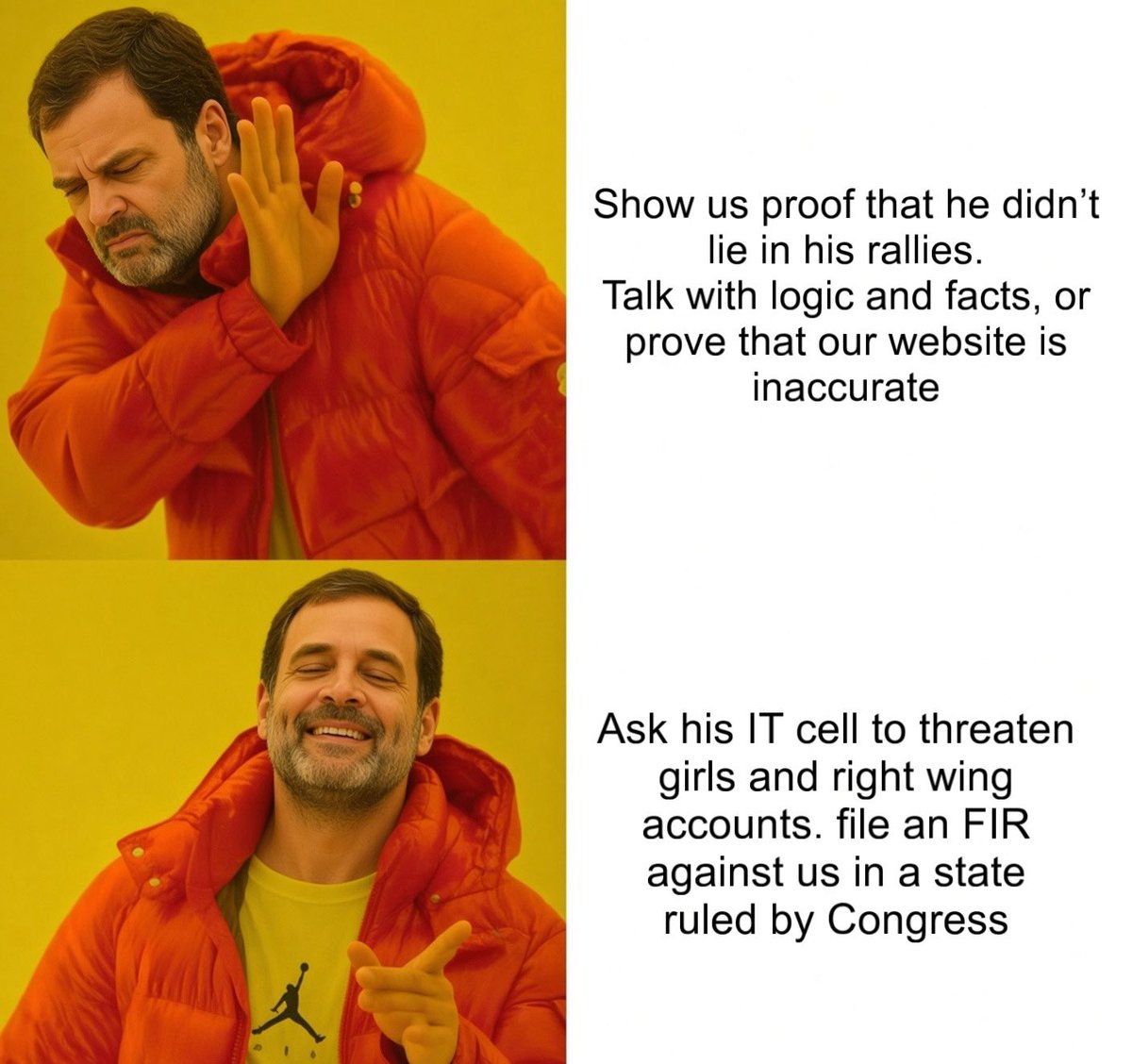 jhoothkigoonj's tweet photo. 😂😂😂😂 https://t.co/e2UrRIadtW