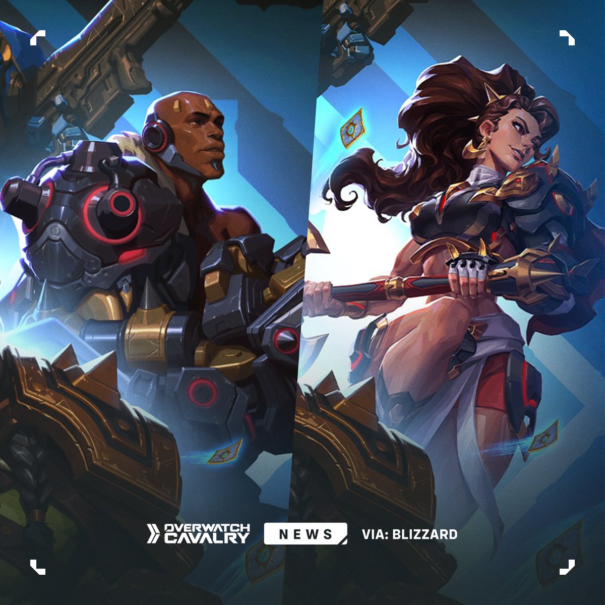 OWCavalry's tweet photo. Vendetta has replaced Doomfist on the #BlizzCon2026 Key Art 🎨

🔎 Spotted by: @Proto_VI https://t.co/2T03fLkAOY