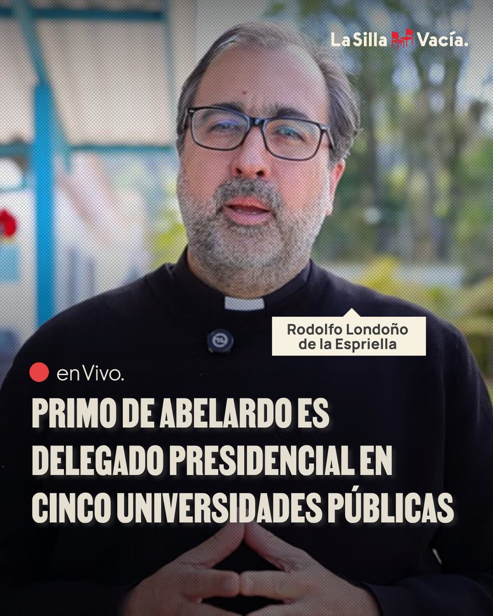 JohanaOsorioM_'s tweet photo. ¡Qué descaro! El primo de @ABDELAESPRIELLA es nombrado como delegado del presidente en 5 universidades públicas del país.

Vendieron el cuentazo de “los nunca”, pero no son más que los mismos de siempre, los amigos, los socios y ahora los primos de De La Espriella.

@PactoCol https://t.co/N2p4e7ses4