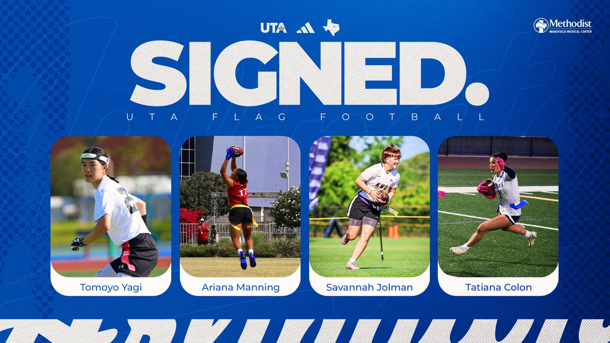 UTAMavsFlagFB's tweet photo. Newest Mavericks on the squad 🤝

📰: https://t.co/ANG7kN6TLz

#BuckEm🐎 | #MethodistMansfield https://t.co/37yA2w8MJv
