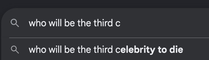 BenHowe's tweet photo. Google really does understand us. https://t.co/eTgk1srAmD