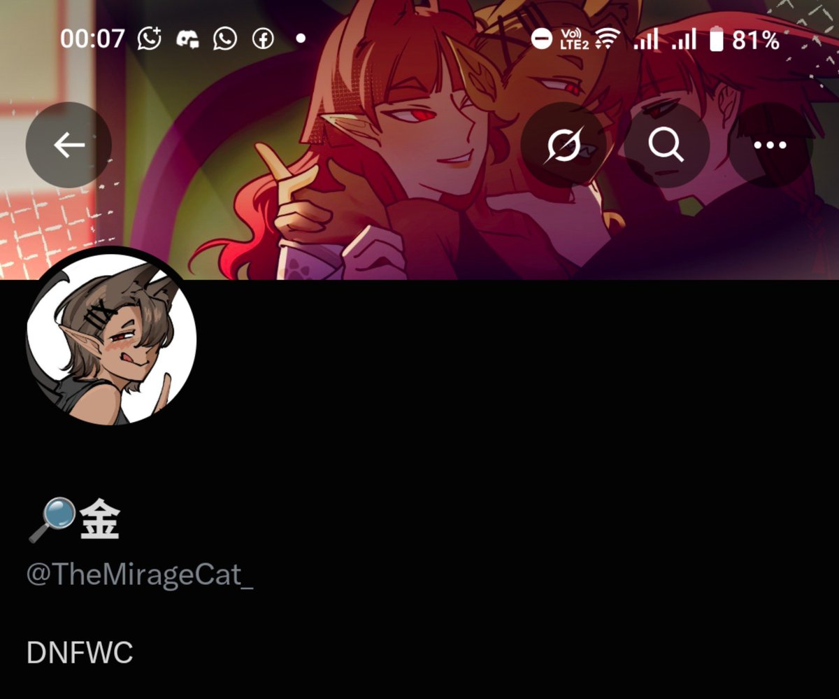 TheMirageCat_'s tweet photo. Header kita sama sama trisam @kodokalien222 https://t.co/Zqzqew6haT
