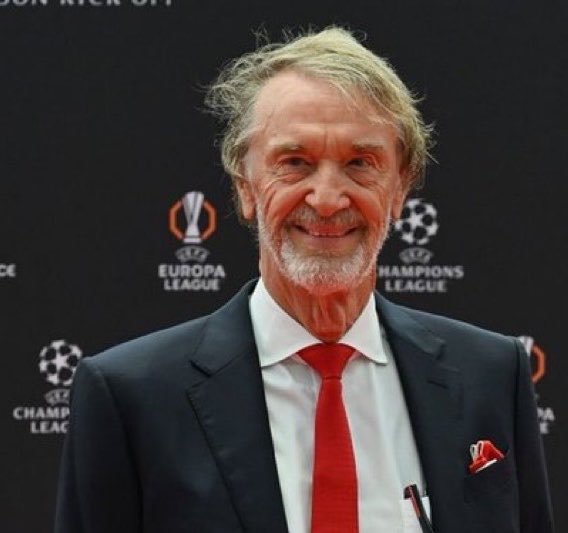 UTDAlex8's tweet photo. 🚨 Sir Jim Ratcliffe on Manchester United’s Champions League draw:

🗣️Reporter:
“Is this current squad good enough to qualify for the knockout stages?”

🗣️Sir Jim Ratcliffe:

“Looking at the teams we’re going to face, I believe Manchester United are better than most of them. Bayern Munich and Atlético Madrid could be the difficult ones, but history speaks for itself.

I remember when United faced Bayern in the 1999 Champions League final. That spirit is still here. We believe we can win.

‘They have Olise, we have Bruno Fernandes. They have Kane, we have Sesko.(laughs)’

I have so much belief in this coach and these players. This is the year we go for our fourth Champions League.”