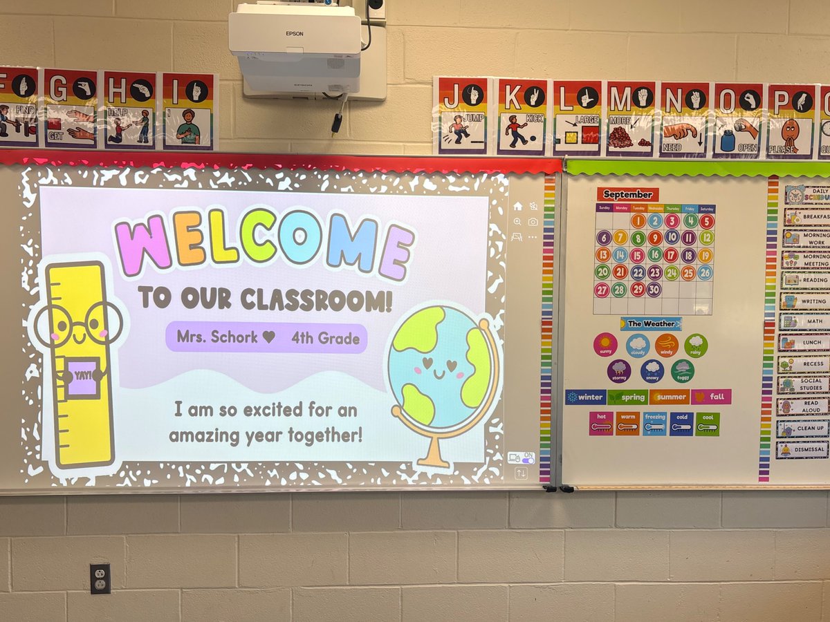 Schork_educator's tweet photo. Welcome to 4th Grade 🍎✏️ Looking forward to a wonderful school year! https://t.co/Nvb4cXEGg9