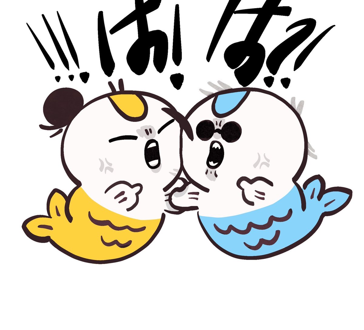 goodgchance's tweet photo. 和海產去看了卡哇電影了呢!!//人魚好可愛呀!!
 （ ˙Ⱉ˙ ）（ ˙Ⱉ˙ ）（ ˙Ⱉ˙ ）~♫•*¨*•.¸¸♪ 
回來畫了五夏人魚(五條你好醜(X)wwww
#五夏 https://t.co/epgHn0KBpm