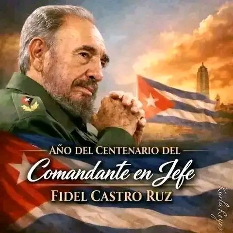 YuriIzag's tweet photo. Fidel: "Si los jóvenes fallan, todo fallará. Es mi más profunda convicción que la juventud cubana luchará por impedirlo. Creo en ustedes".                 #100AñosConFidel #CiegodeAvila #LatiendoConFidel https://t.co/NbYNkXF7HL