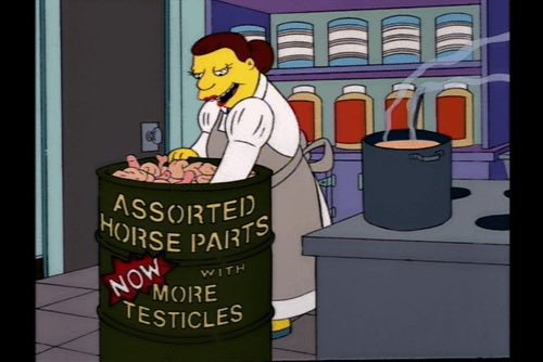 HarveyWall8angR's tweet photo. “Goddammit, how come every time I think of something clever, The Simpsons already did it?” 

- Professor Chaos -
[ South Park (2002).]

#GroundBeef #Chloramphenicol #WildHorse #TrumpBeef #ContaminatedMeat #TaintedMeat https://t.co/gUiAXm5rwV