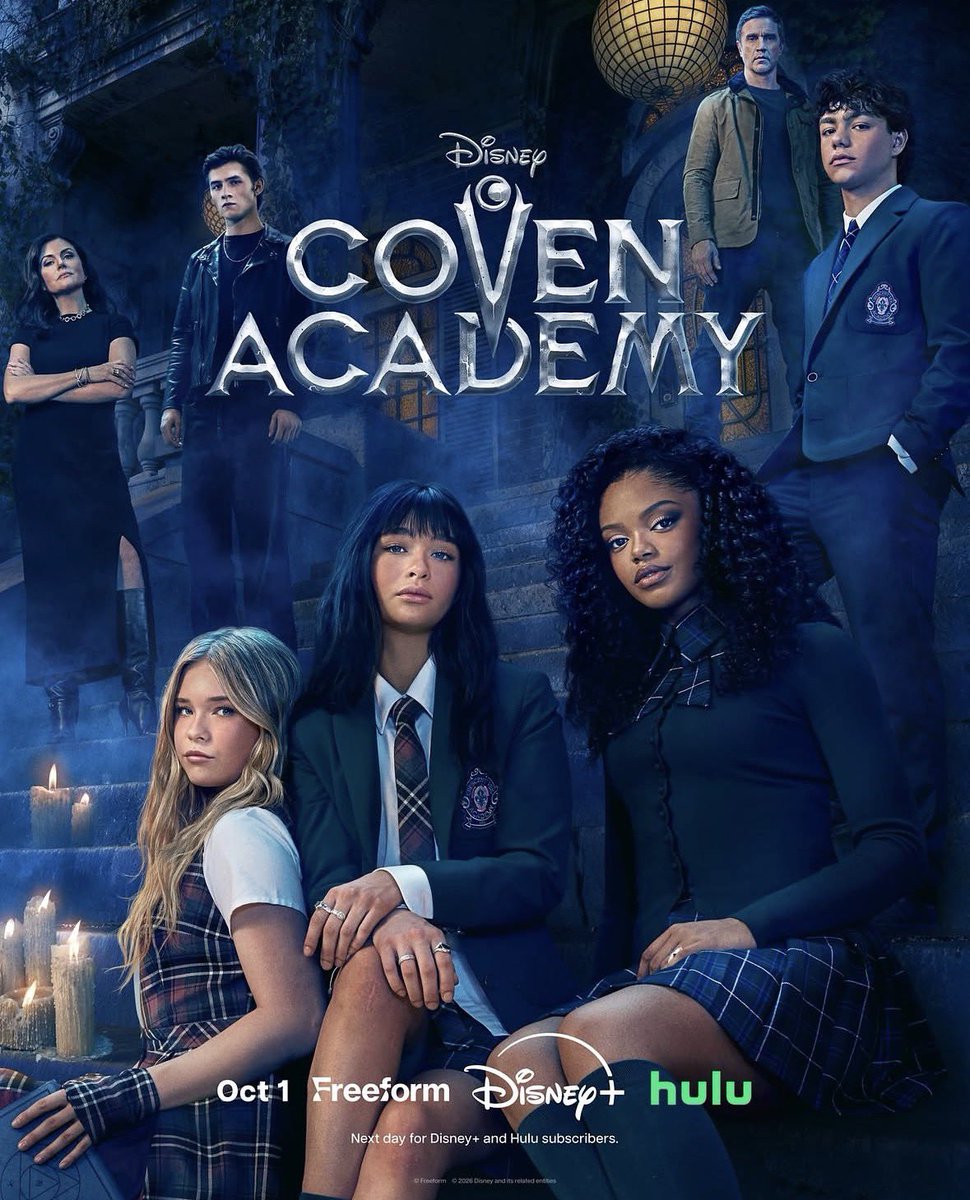 PreviouslySerie's tweet photo. #CovenAcademy

🔴NOVEDAD🔴

@DisneyPlus lanza nuevo PÓSTER PROMOCIONAL de la nueva serie de @Hulu.

Se estrenará en @DisneyPlusES el 2 de octubre. https://t.co/Ph02XI20KP