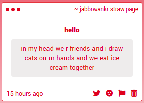 JABBRWONGR's tweet photo. imagine if one day in your maladaptive daydream world i stopped contacting you and showing up to school or work so you come to my house and my parents have to break the news to you that i was murdered so you spend the rest of your (hypothetical) life hunting down my murderer https://t.co/tepATmWLFx