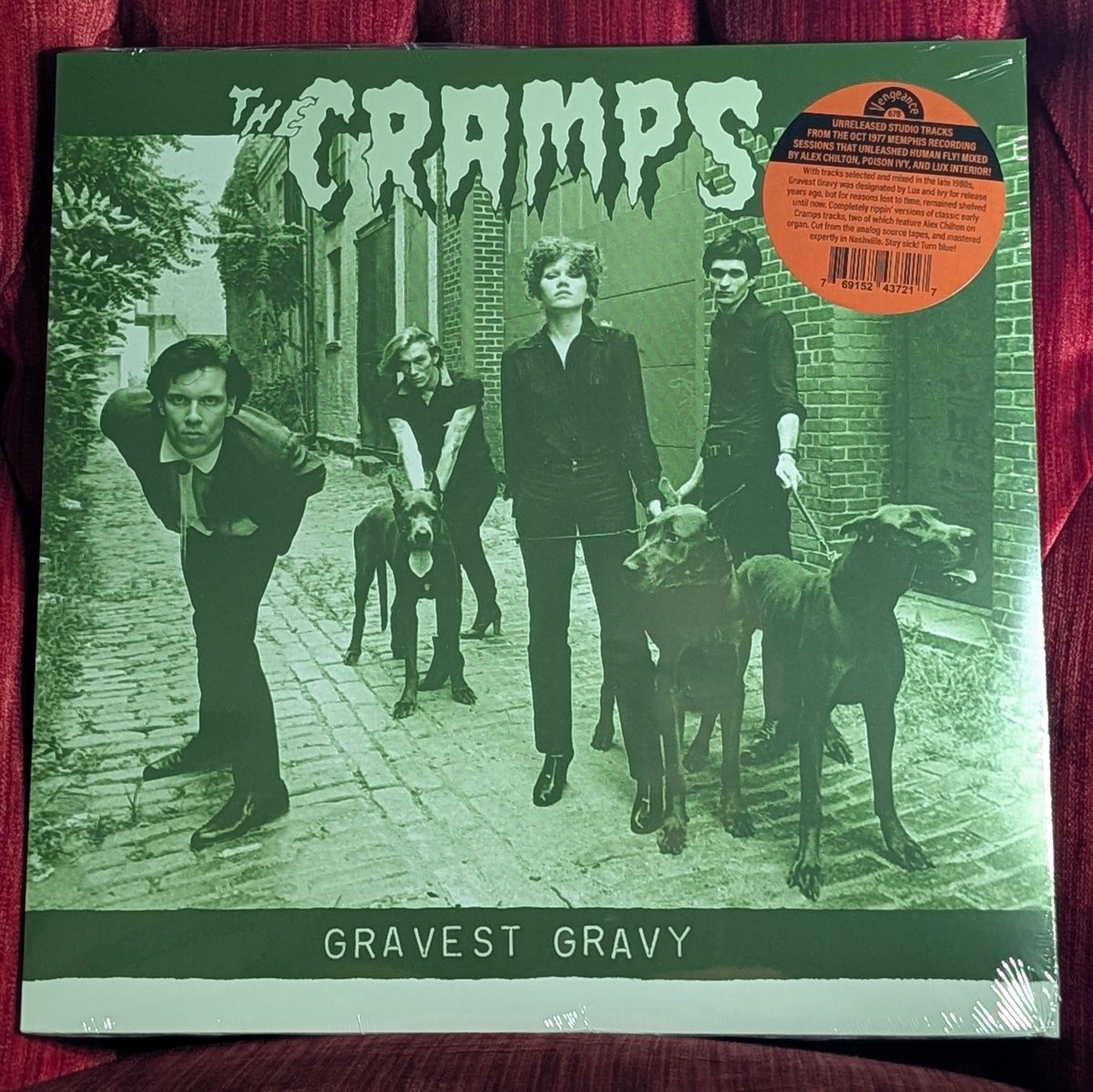PSquidRecords's tweet photo. Previously unreleased October 1977 studio tracks from the legendary Memphis recording sessions that unleashed "Human Fly." 

Selected and mixed in the late 1980s by Lux Interior and Poison Ivy alongside producer Alex Chilton.

https://t.co/lwkRMT81mD

#vinylcommunity https://t.co/rts9wsvark