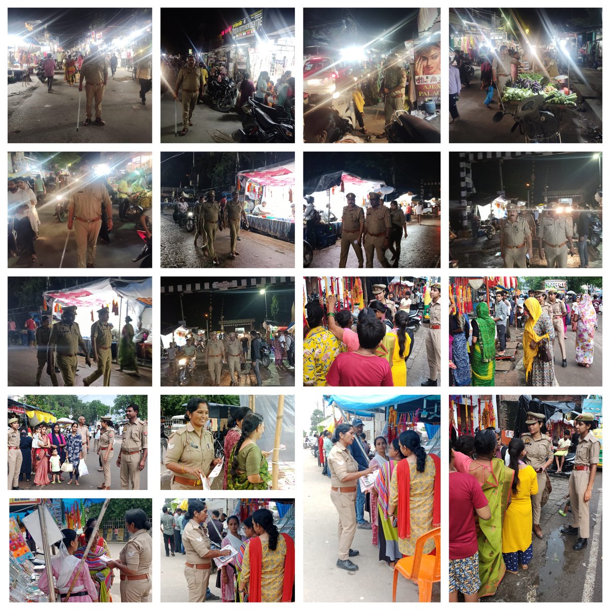 dcp_north's tweet photo. 🪷 #श्रावण_मास एवं #रक्षाबंधन पर्व के दृष्टिगत #DCP_NORTH महोदय के निर्देशन में उत्तरी जोन पुलिस टीम द्वारा पैदल गश्त कर संदिग्ध व्यक्तियों/वाहनों एवं वस्तुओं की चेकिंग की गई। इस दौरान आमजन को सुरक्षा का एहसास कराया गया।
@lkopolice @AmitKAnandIPS @LkoCp https://t.co/fSqbYnwlvj
