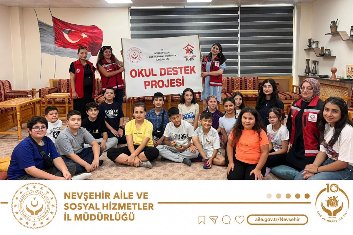 NevsehirAshim's tweet photo. 📍 Gençlik Merkezinde Çocuklarımızla Sinema Etkinliği

Sosyal Hizmet Merkezi Müdürlüğümüz tarafından EKYÇ ve SED hizmetlerinden yararlanan çocuklarımızın ODES kapsamında sosyo-kültürel etkinliklere aktif katılım sağlamaları amacıyla Gençlik Merkezi'nde sinema etkinliği oldu. https://t.co/avxBaQXHh0