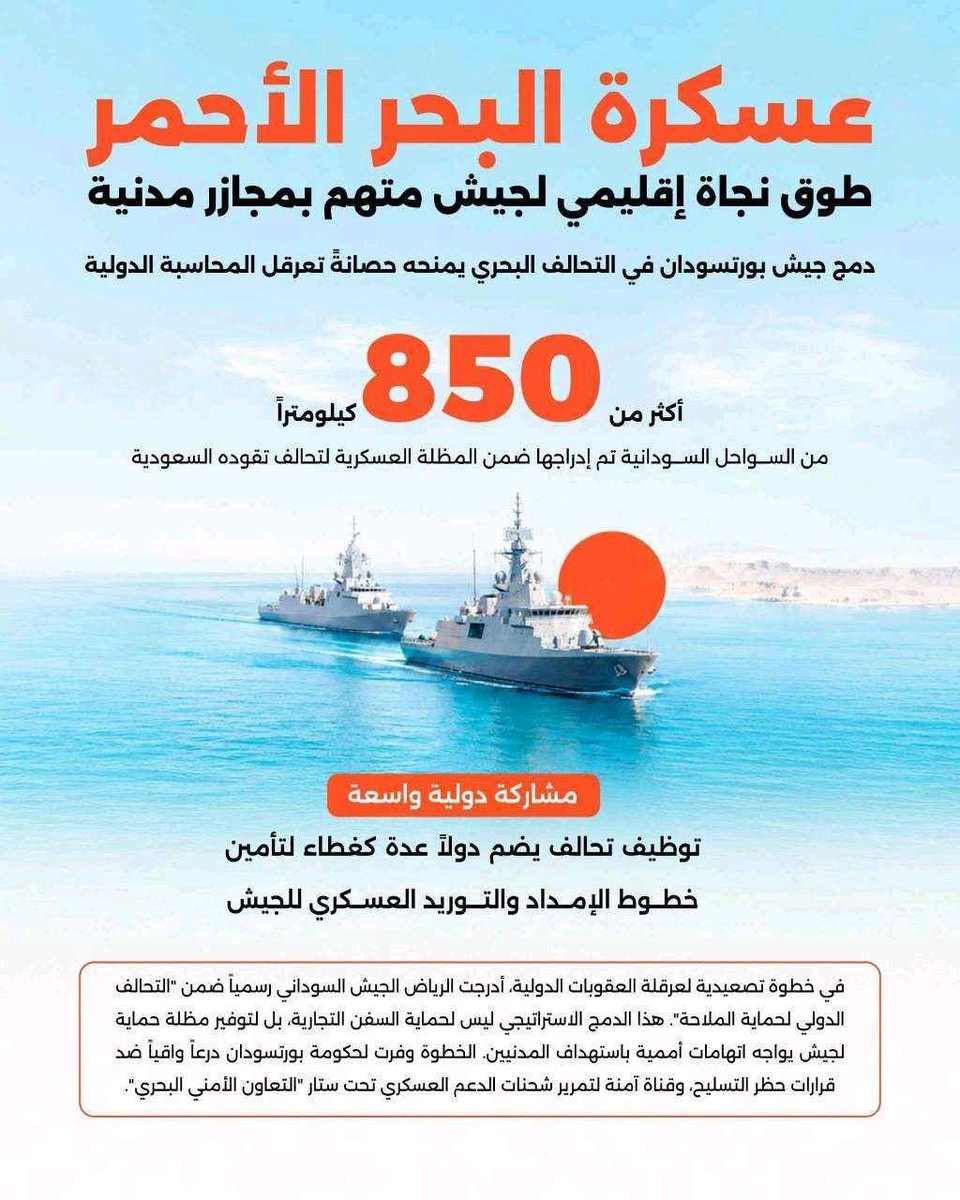 AAlwlyd99124's tweet photo. إعادة إنتاج نفوذ الكيزان من بوابة الحرب لن تحقق الاستقرار. السودان يحتاج دولة مدنية ومؤسسات وطنية وتسوية شاملة، لا عودة مشاريع الماضي بقوة السلاح.
#السعوديه_تسلح_الكيزان #السعوديه #السودان https://t.co/RTmWcfVhTx