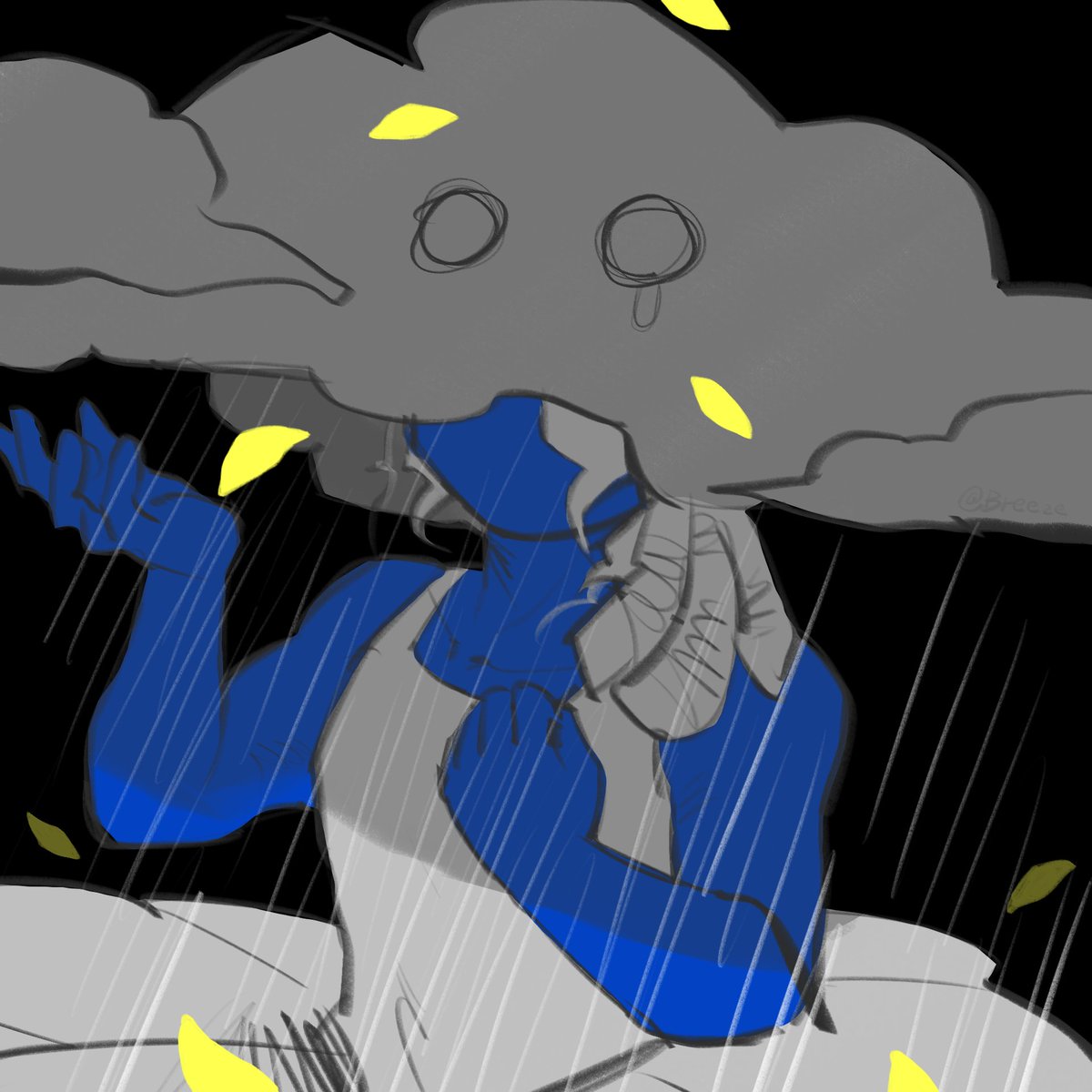 BreezeCyan's tweet photo. #deltarune “blue” https://t.co/Gbyb6OoDQq