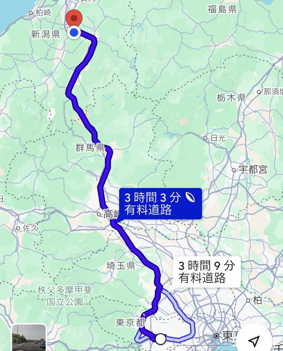 Cabrio2g's tweet photo. ｻｲﾀﾏみたいな前の新潟県。
そこまで飛ばさずに来たけど、ノンストップでちょうど2.5時間くらい？
ここをキャンプ地とする！ https://t.co/tYrv7tDDSF