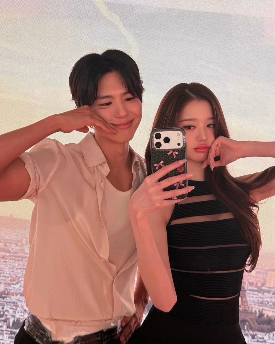 ningnyeongie's tweet photo. him being the only male wonyoung has ever posted on her instagram😭 https://t.co/xFmVMtbSPn