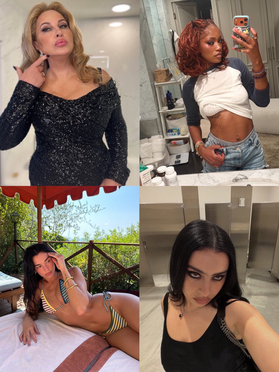 infozarabrasil's tweet photo. Ao ser perguntada com quem iria para uma “girls trip”, Zara Larsson respondeu:

Jennifer Coolidge, Keke Palmer, Dua Lipa e Charli xcx. https://t.co/o9aWOAYMiD