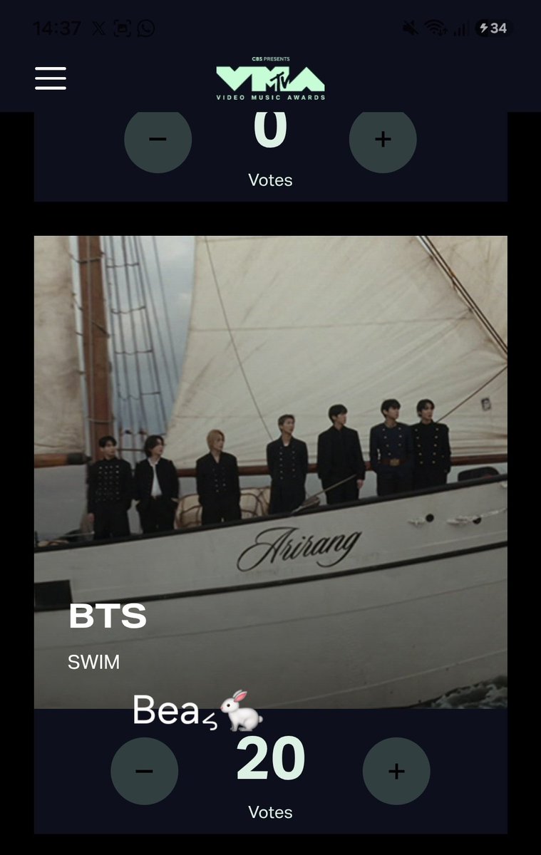 Dimplevhope's tweet photo. VOTE FOR SWIM ON VMAS
VOTE FOR BTS ON VMAS
#VoteForBTSonVMAs
#VoteForSWIMonVMA https://t.co/MmIDdkmbEP