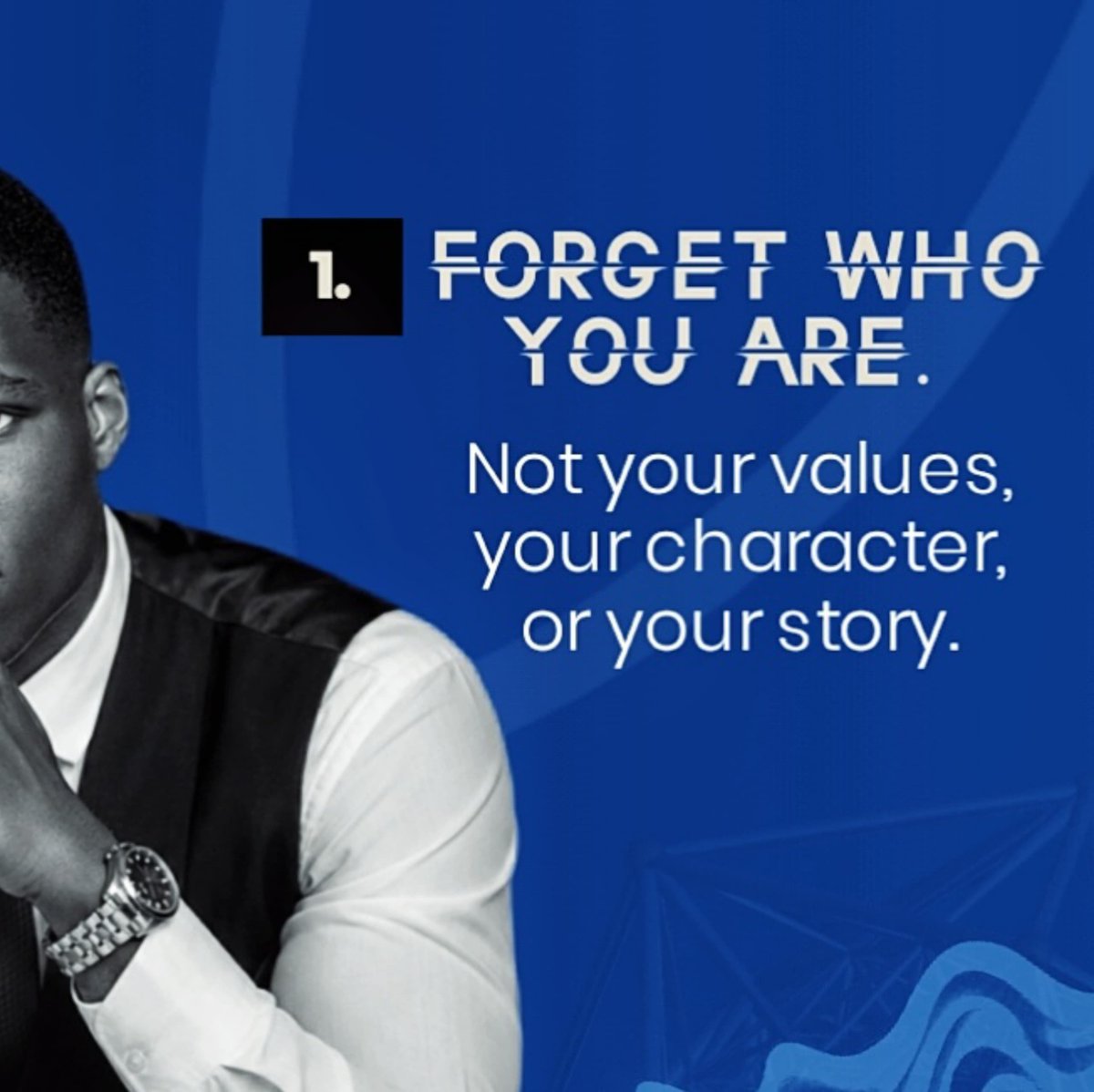 theonlydanifx's tweet photo. What does “Forget Who You Are” really mean?

It doesn’t mean losing your values or identity. It means letting go of the version of you that is holding your business back.

Sometimes, your biggest limitation isn’t the market—it’s the mindset running the business.... https://t.co/RHEJUrJl9E