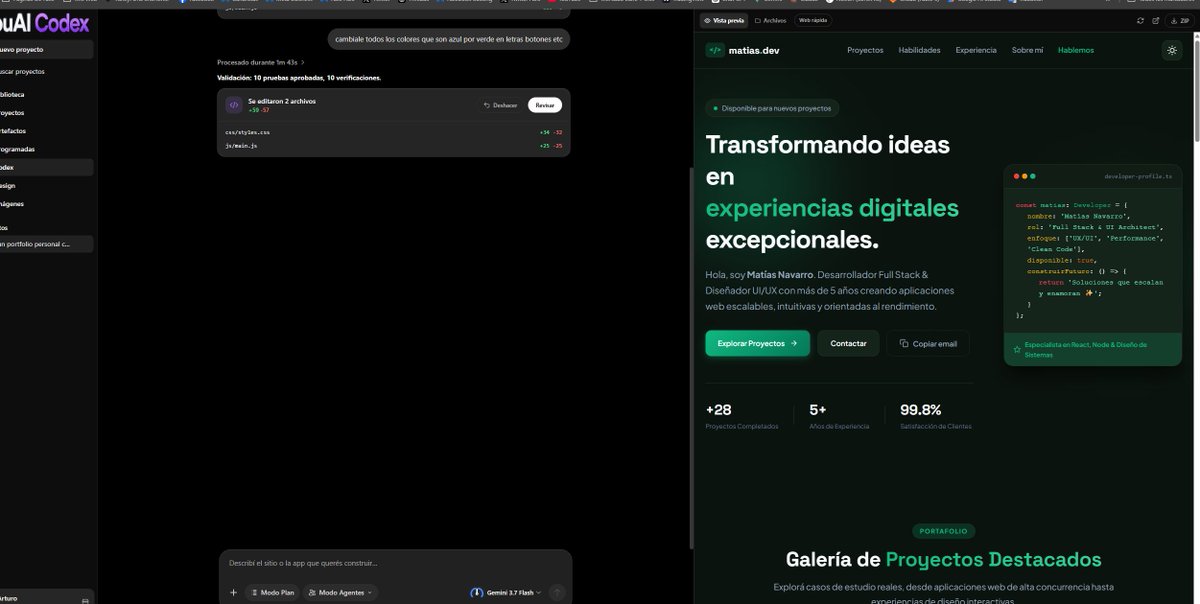 YouAI22's tweet photo. ChatGPT. Claude. Gemini. Different tabs, different tools.

YouAI puts it all in one place.

💬 Multi-model AI chat
💻 YouAI Codex for coding
📱 Android app
🛠️ AI tools
Fewer tabs. More AI.
👉 Try it: https://t.co/b2CUdjya81
#AI #AITools #AICoding #YouAI https://t.co/puT4jAATGN