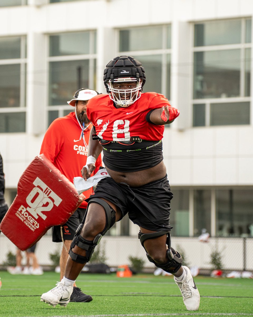BigRed_Football's tweet photo. Day by day 👊

#YellCornell https://t.co/p4Qu0AcgZI